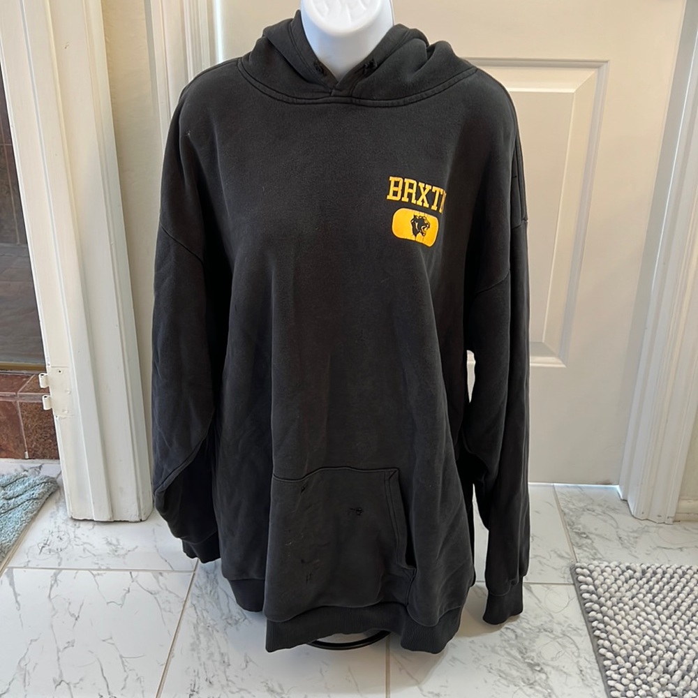 Brixton Black Hoodie!!
